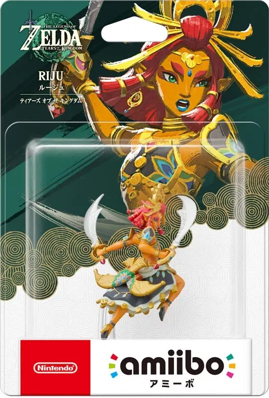 amiibo The Legend of Zelda: Tears Of The Kingdom Series Figure (Riju) image 1