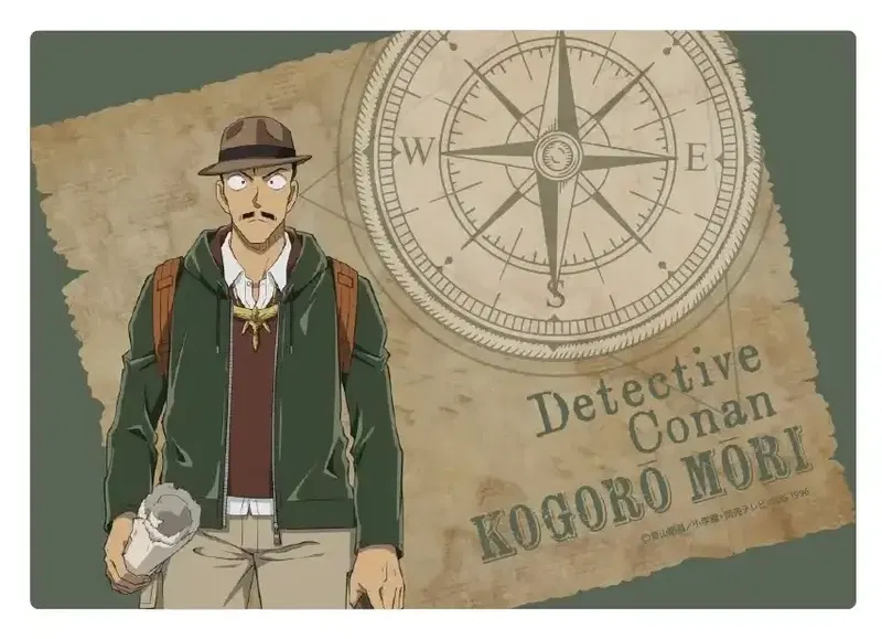 Detective Conan Fuwafuwa Blanket Mori Kogoro Expedition image 1