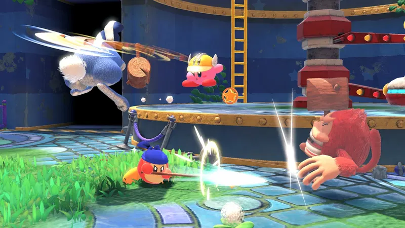 Kirby and the Forgotten Land: Nintendo Switch 2 Edition + Star-Crossed World (Multi-Language) <span class="ext" style="background-color: #00e206; color: #FFFFFF;">Game Cart</span> image 4