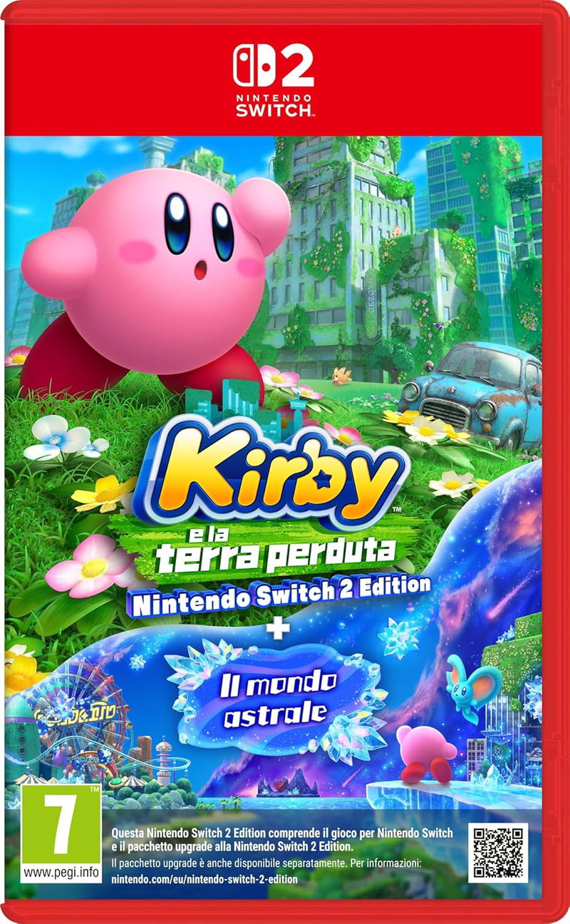 Kirby and the Forgotten Land: Nintendo Switch 2 Edition + Star-Crossed World <span class="ext" style="background-color: #00e206; color: #FFFFFF;">Game Cart</span> image 1