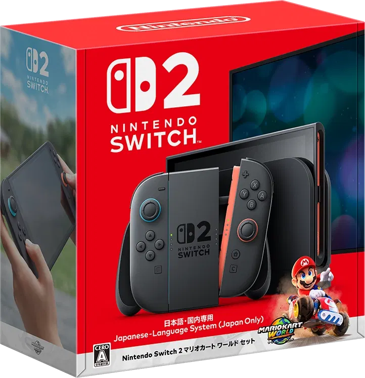 Nintendo Switch 2 (Mario Kart World Bundle) (Japan Language Only) Nintendo Switch 2 (Mario Kart World Bundle) (Japan Language Only)