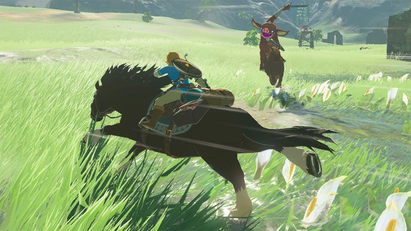 The Legend of Zelda: Breath of the Wild for Nintendo Switch 2 Edition (Multi-Language) <span class="ext" style="background-color: #00e206; color: #FFFFFF;">Game Cart</span> image 3