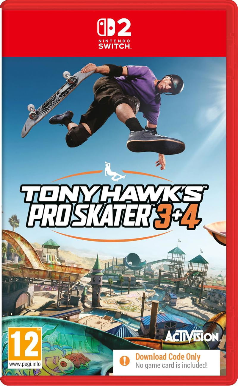 Tony Hawk's Pro Skater 3 + 4 (Code in a box) image 1