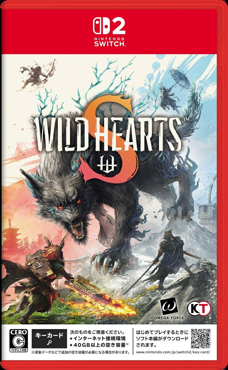 Wild Hearts S (Multi-Language) Game Key Cart for Nintendo Switch 2