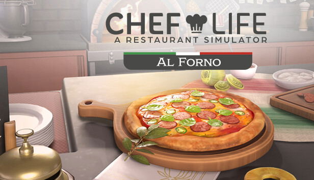 Chef Life: A Restaurant Simulator - Al Forno Pack (DLC) <span class="ext" style="background-color: #B0000F; color: #FFFFFF;">DLC</span> <span class="ext" style="background-color: #2a475e; color: #FFFFFF;">STEAM</span> <span class="ext ext_digital">digital</span> image 1