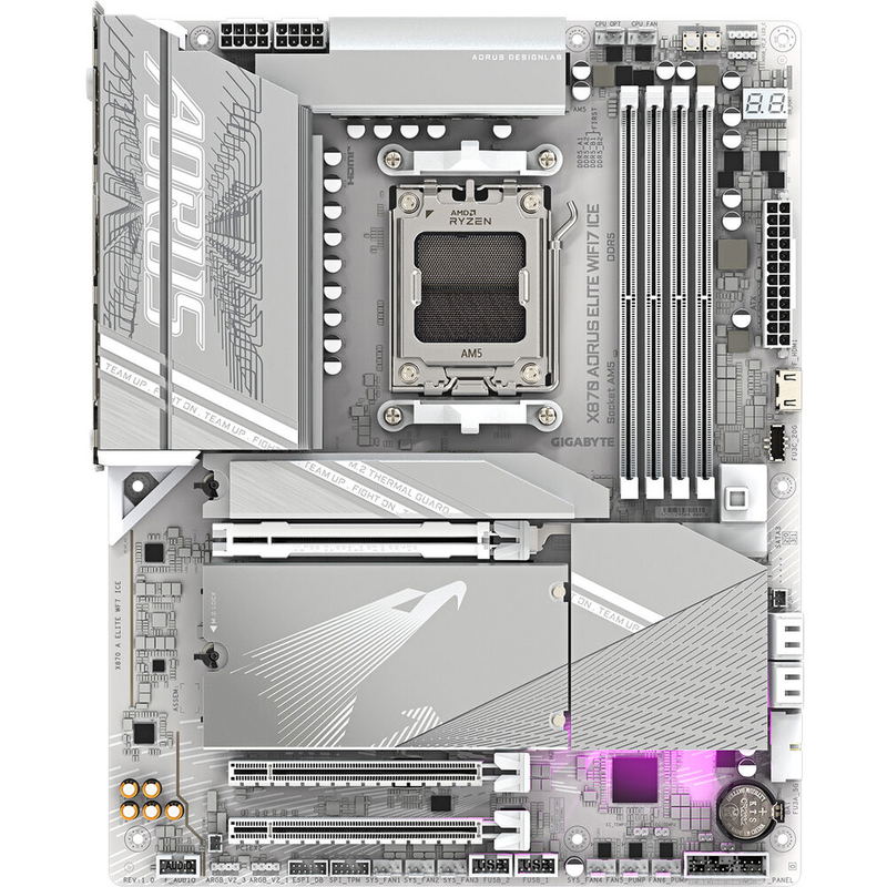 GIGABYTE X870 AORUS Elite WIFI7 ICE image 1