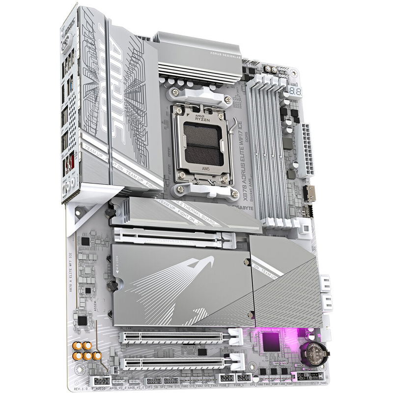 GIGABYTE X870 AORUS Elite WIFI7 ICE image 2