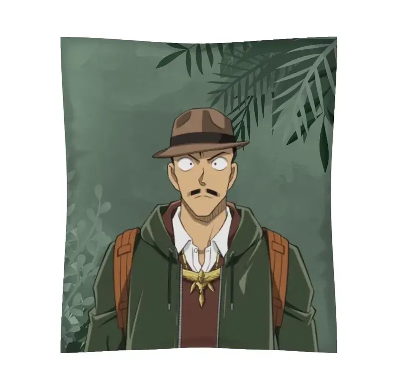 Detective Conan Cushion Mori Kogoro Expedition image 1
