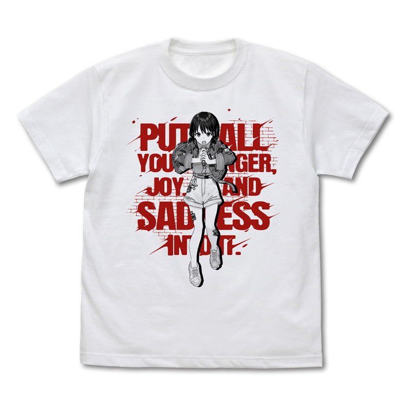 Girls Band Cry - Nina Iseri Put It All In T-shirt (White | Size S) image 1