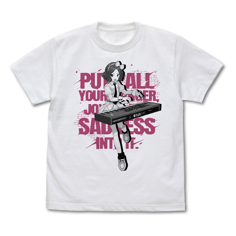 Girls Band Cry - Tomo Ebizuka Put It All In T-shirt (White | Size S) image 1