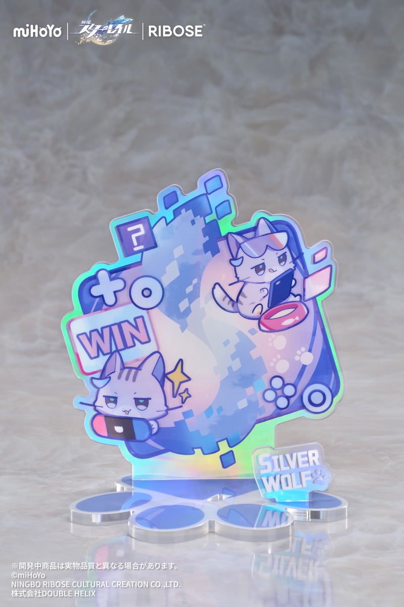 Honkai Star Rail Pre-Painted Figure: Little Cat Series Silver Wolf Ver. image 11