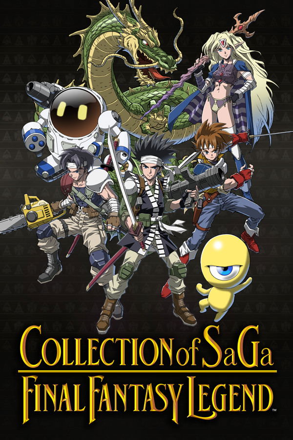Collection of Saga Final Fantasy Legend STEAM digital — Import Game Deal
