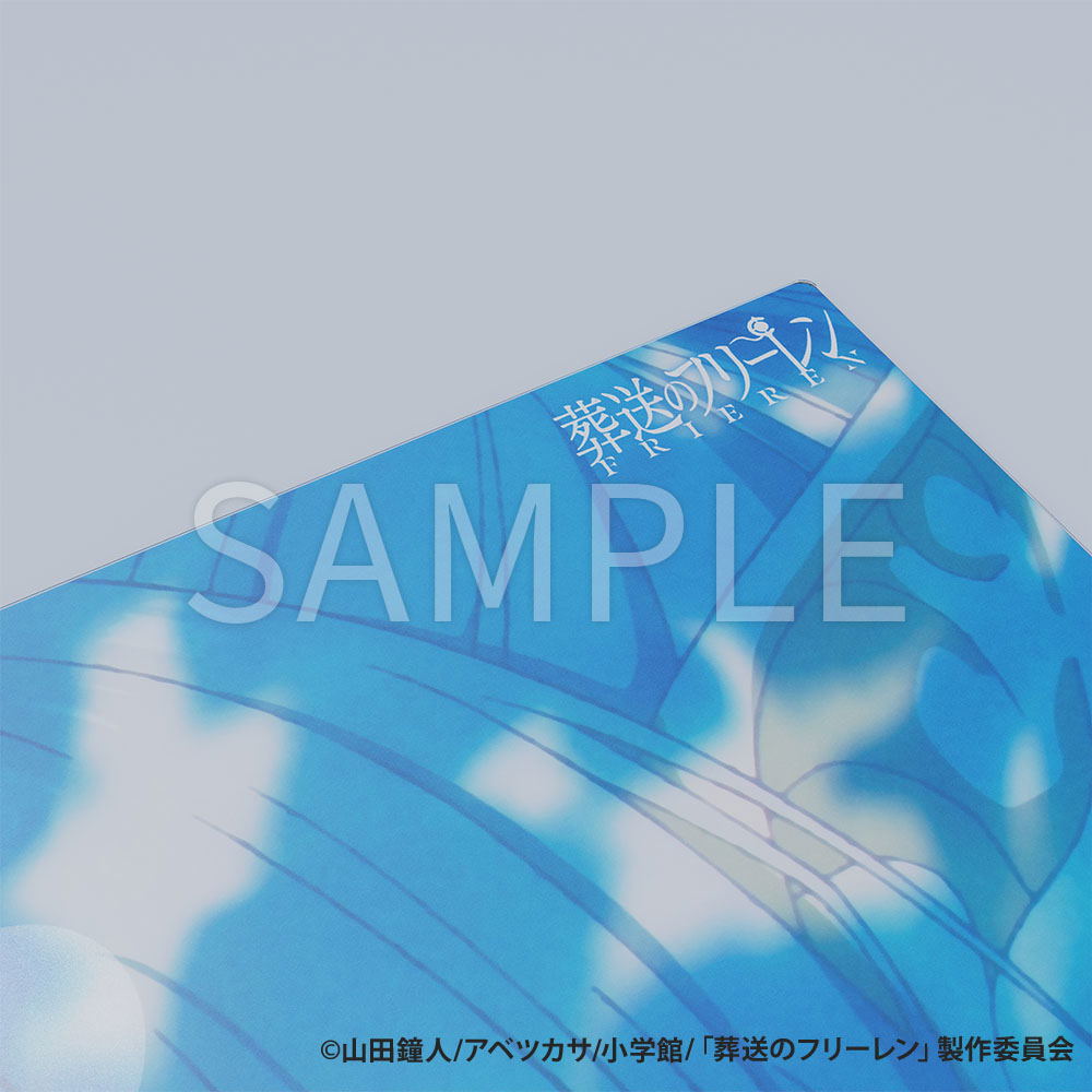 Frieren: Beyond Journey's End AMICIS Superglide 2 Glass Mouse Pad Blue