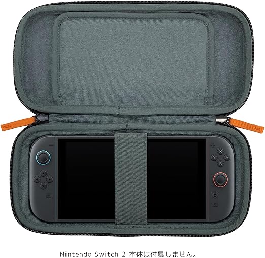 Keys Factory Slim Hard Case for Nintendo Switch 2 (Black) for