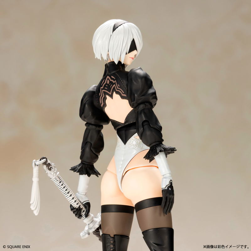 NieR:Automata Plastic Model Kit: 2B (YoRHa No. 2 Type B) image 14
