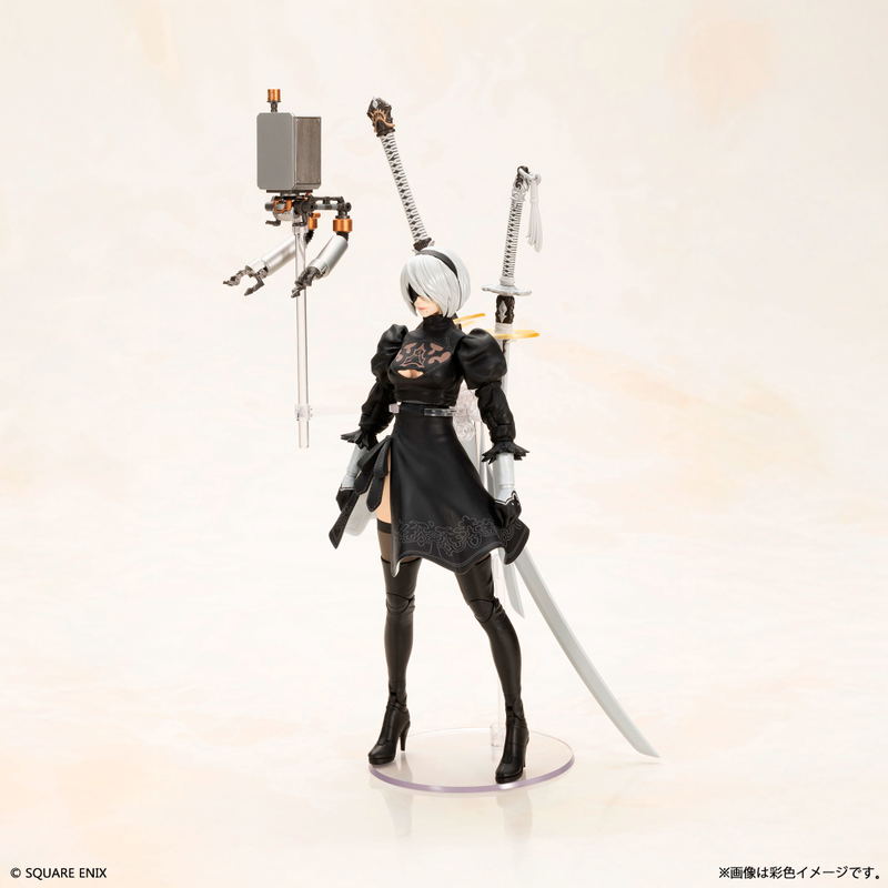 NieR:Automata Plastic Model Kit: 2B (YoRHa No. 2 Type B) image 3