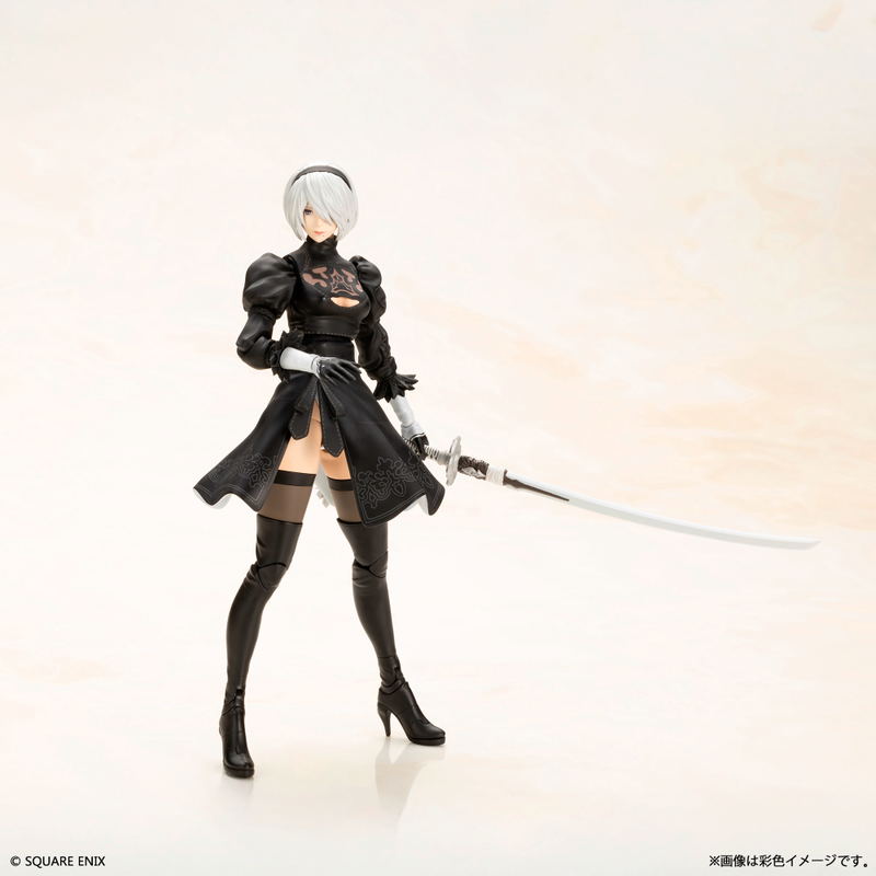 NieR:Automata Plastic Model Kit: 2B (YoRHa No. 2 Type B) image 6