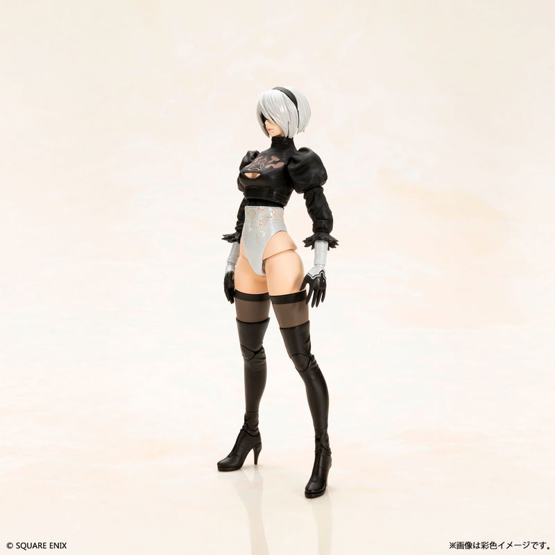 NieR:Automata Plastic Model Kit: 2B (YoRHa No. 2 Type B) image 9