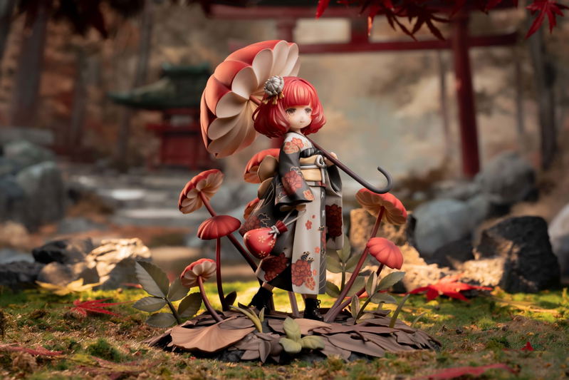 The Mushroom Girls Series No. 6 1/1 Scale Pre-Painted Figure: Marasmius Haematocephalus image 17