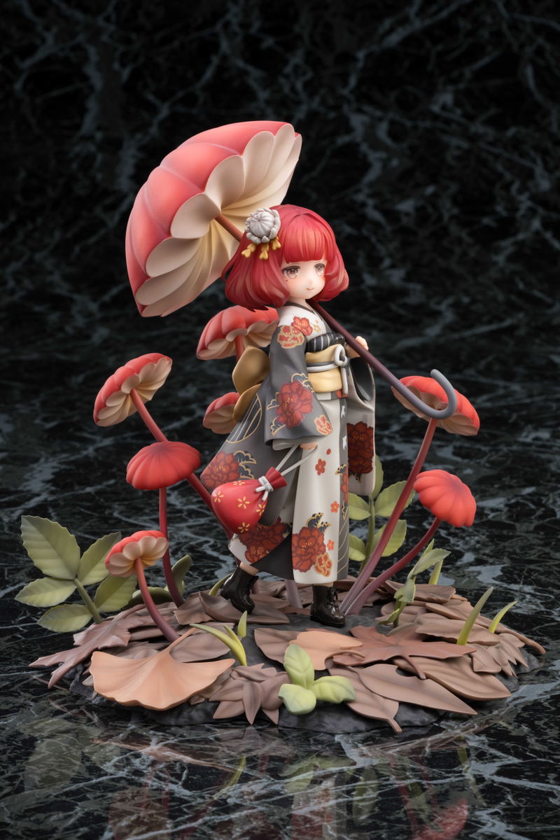 The Mushroom Girls Series No. 6 1/1 Scale Pre-Painted Figure: Marasmius Haematocephalus image 6