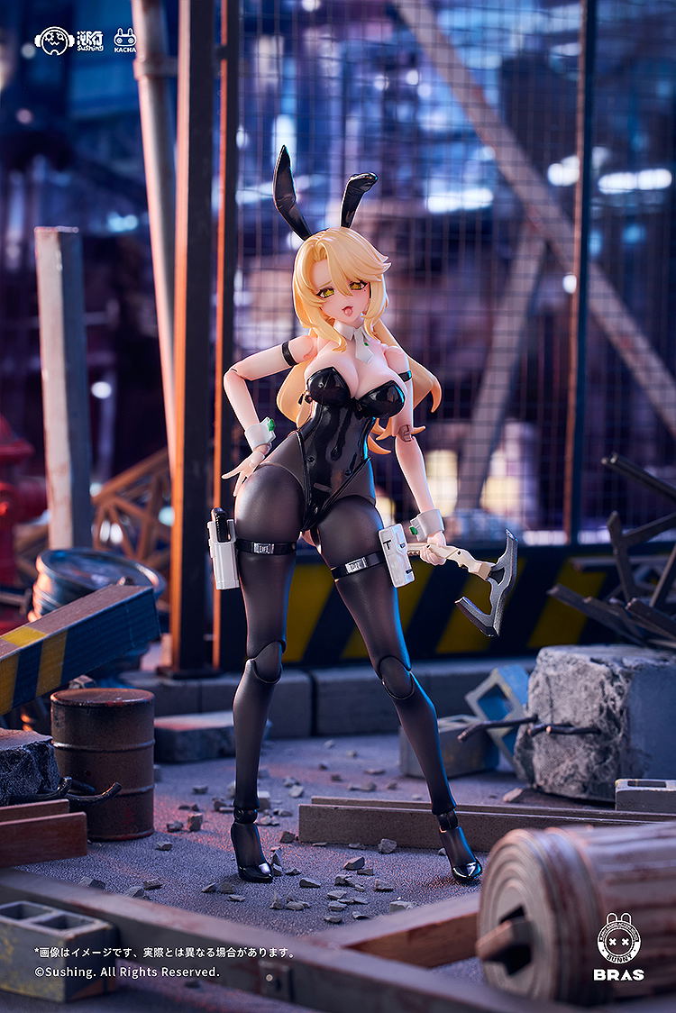 Bunny Rapid Action Squad 1/12 Scale Articulated Figure: Guardian Erena