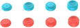 Cyber Gadget Analog Stick Cover for Nintendo Switch 2 Joy-Con (Blue x Red) thumbnail 2