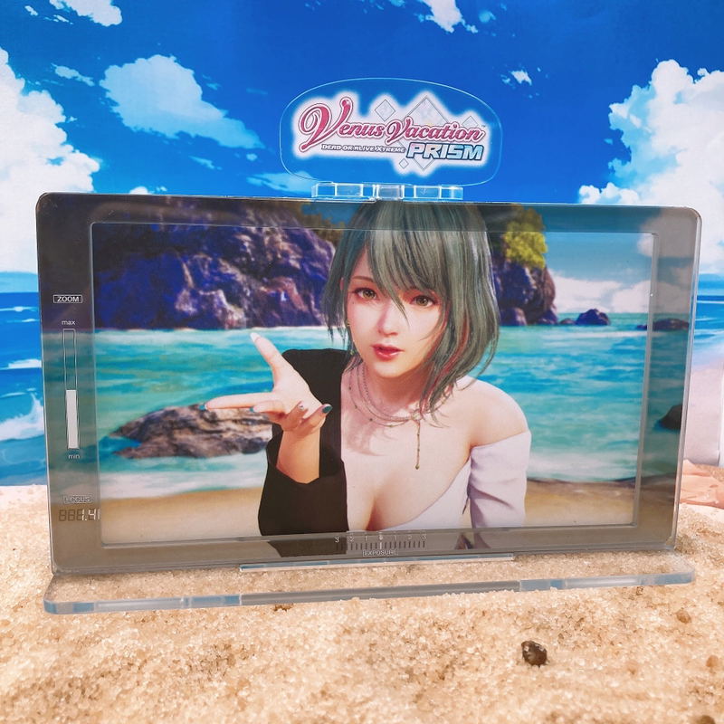 Venus Vacation Prism Photo Mode Acrylic Standee <span class="ext" style="background-color: #003082; color: #FFFFFF;">PLAY EXCLUSIVES</span> image 2