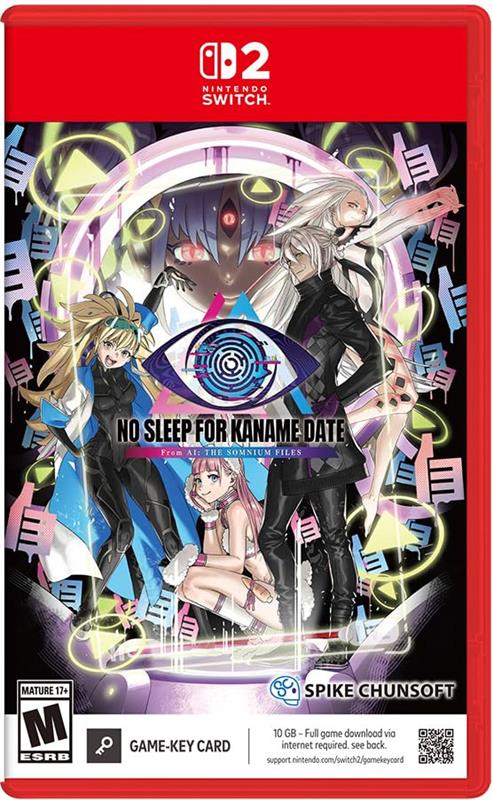 No Sleep for Kaname Date - From AI: The Somnium Files [Aiba Edition] <span class="ext" style="background-color: #ff8c00; color: #FFFFFF;">Game Key Cart</span> image 1