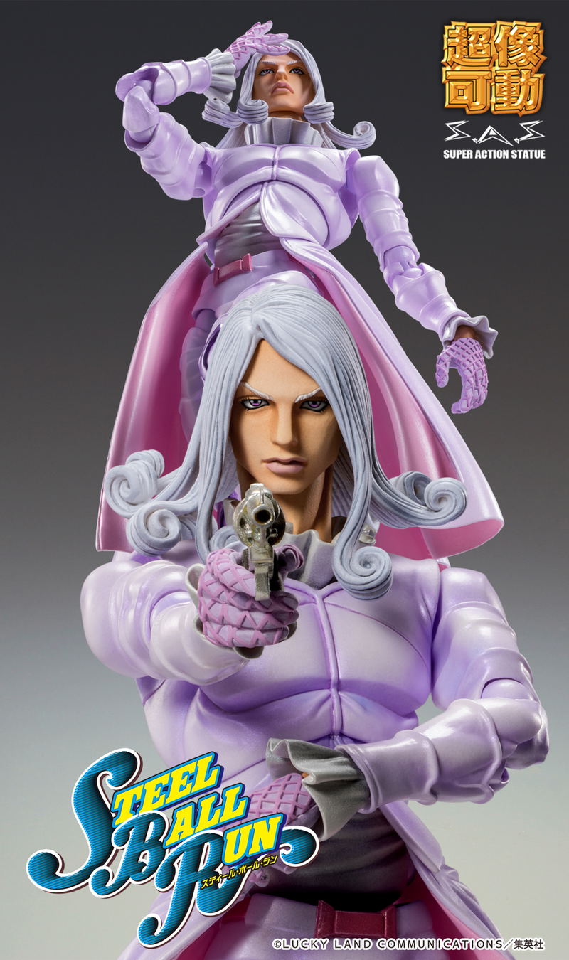 Super Action Statue JoJo's Bizarre Adventure Part VII Steel Ball Run: Funny Valentine Second image 4