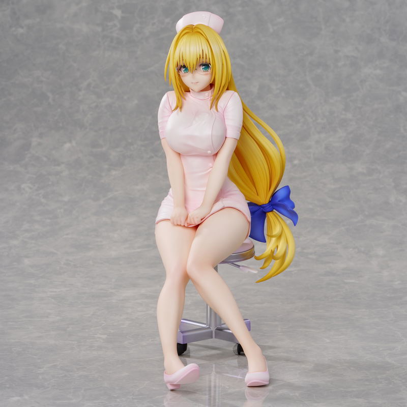 To Love-Ru Darkness Pre-Painted Figure: Nurse Series Tearju Lunatique image 6