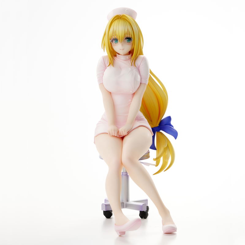 To Love-Ru Darkness Pre-Painted Figure: Nurse Series Tearju Lunatique image 2