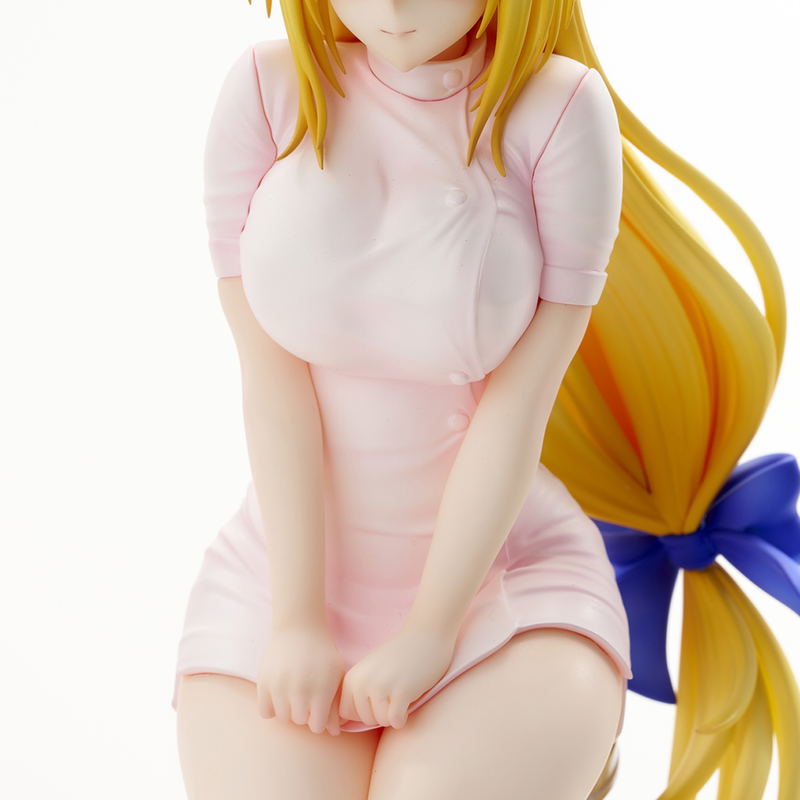 To Love-Ru Darkness Pre-Painted Figure: Nurse Series Tearju Lunatique image 4