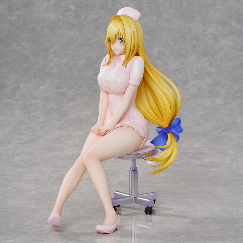 To Love-Ru Darkness Pre-Painted Figure: Nurse Series Tearju Lunatique image 7