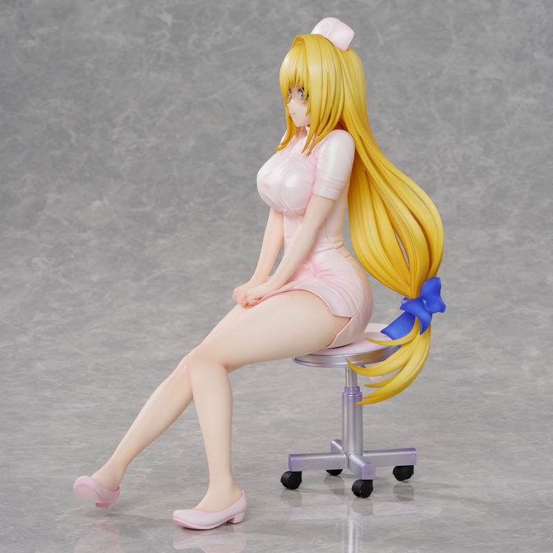 To Love-Ru Darkness Pre-Painted Figure: Nurse Series Tearju Lunatique image 8