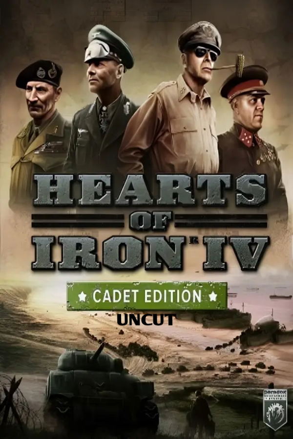 Hearts of Iron IV (Cadet Edition) (Uncut) <span class="ext" style="background-color: #2a475e; color: #FFFFFF;">STEAM</span> <span class="ext ext_digital">digital</span> image 1