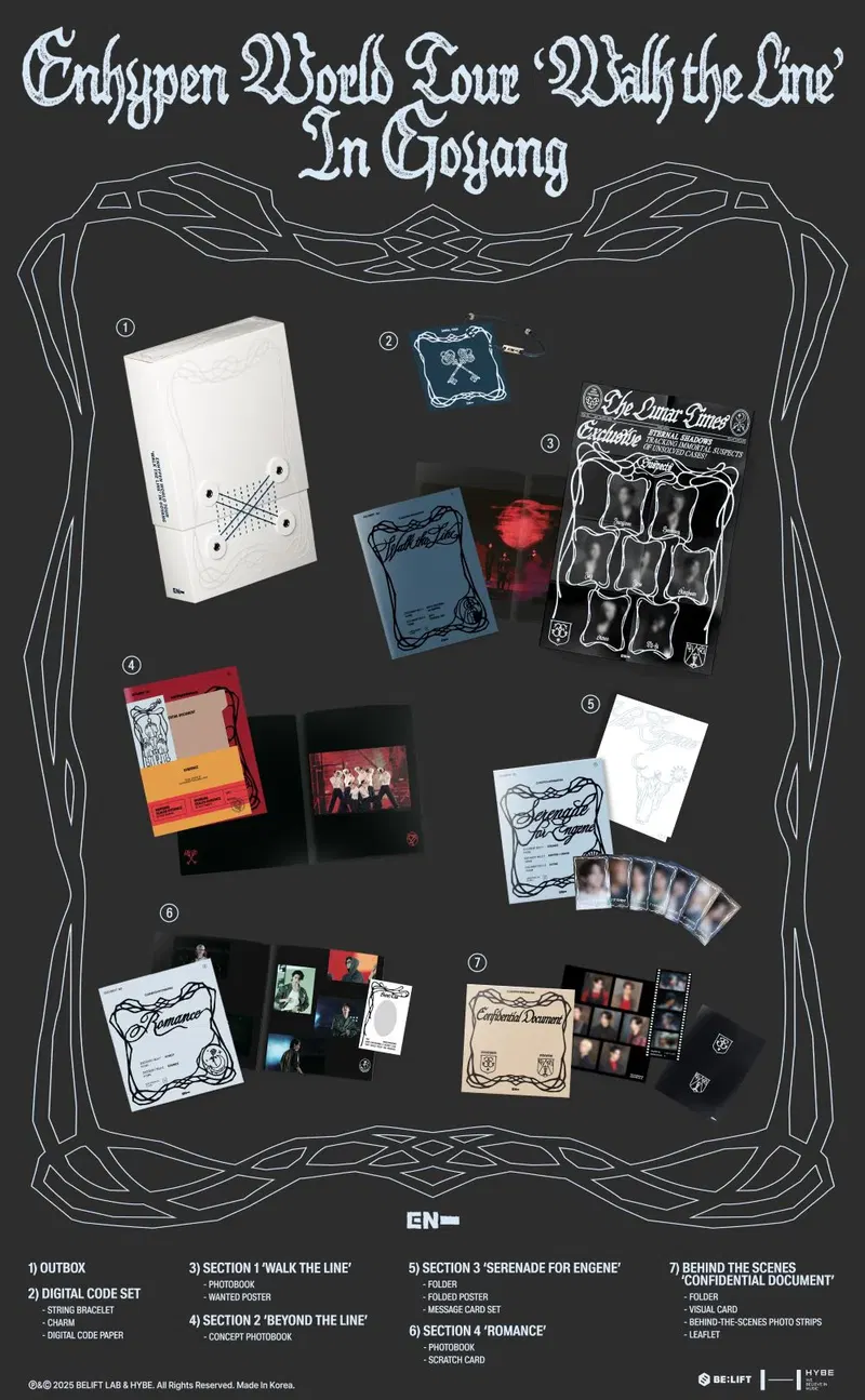 ENHYPEN - ENHYPEN WORLD TOUR 'WALK THE LINE' IN GOYANG (ENHYPEN 엔