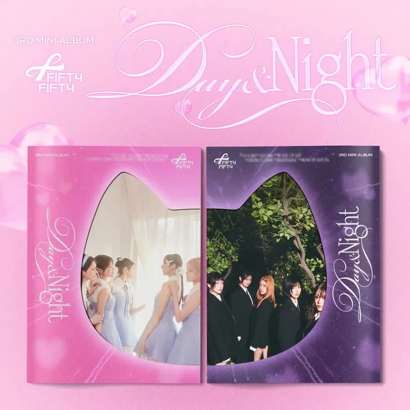 FIFTY FIFTY - Day & Night / 3RD MINI ALBUM (FIFTY FIFTY)