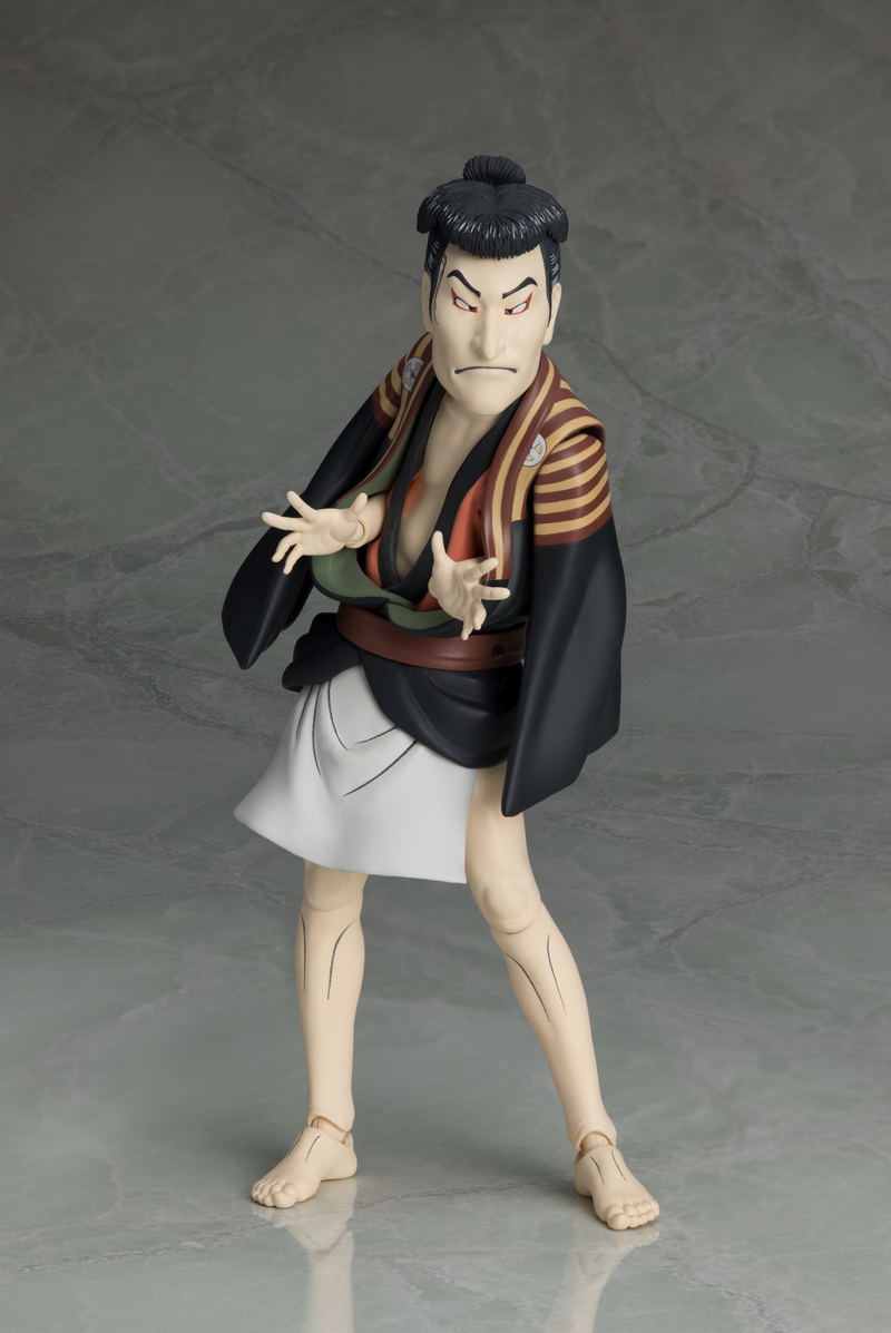 figma No. SP-100 The Table Museum: Otani Oniji III as Yakko Edobei by Sharaku (Re-run) image 5