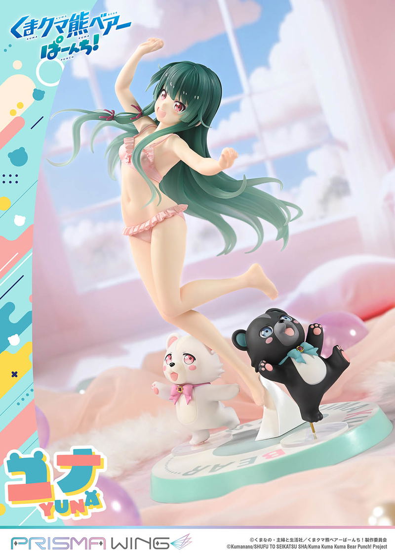 Prisma Wing Kuma Kuma Kuma Bear Punch! 1/7 Scale Pre-Painted Figure: Yuna image 13