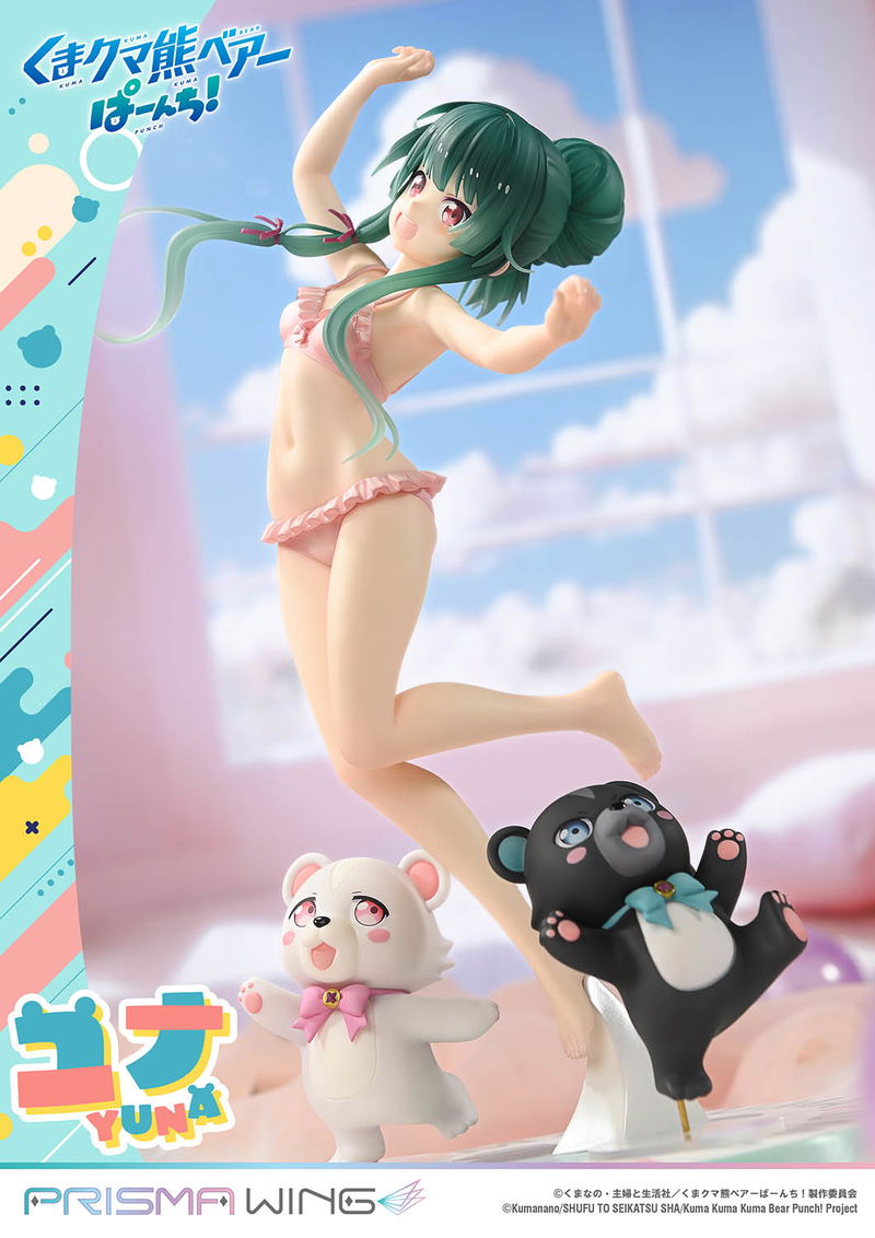 Prisma Wing Kuma Kuma Kuma Bear Punch! 1/7 Scale Pre-Painted Figure: Yuna image 16