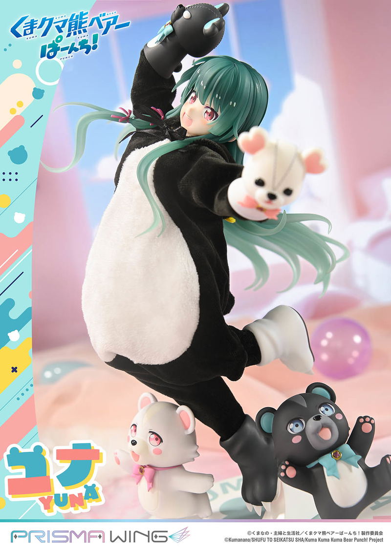Prisma Wing Kuma Kuma Kuma Bear Punch! 1/7 Scale Pre-Painted Figure: Yuna image 3
