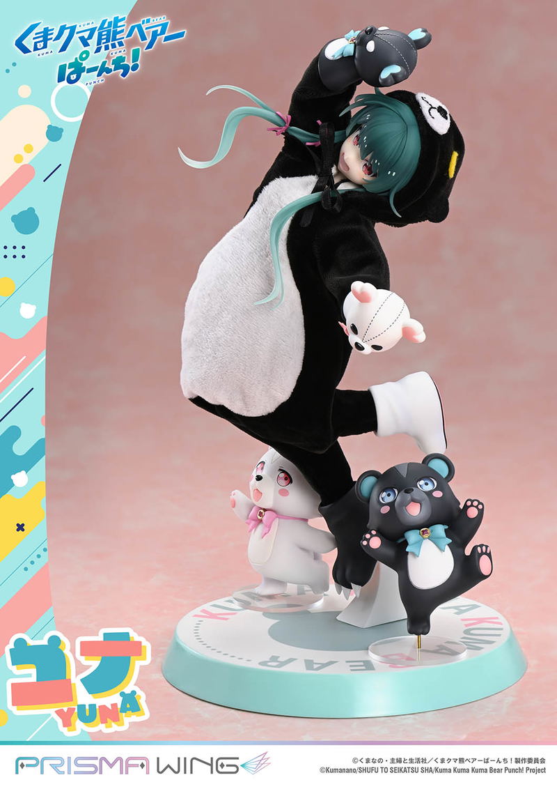 Prisma Wing Kuma Kuma Kuma Bear Punch! 1/7 Scale Pre-Painted Figure: Yuna image 30