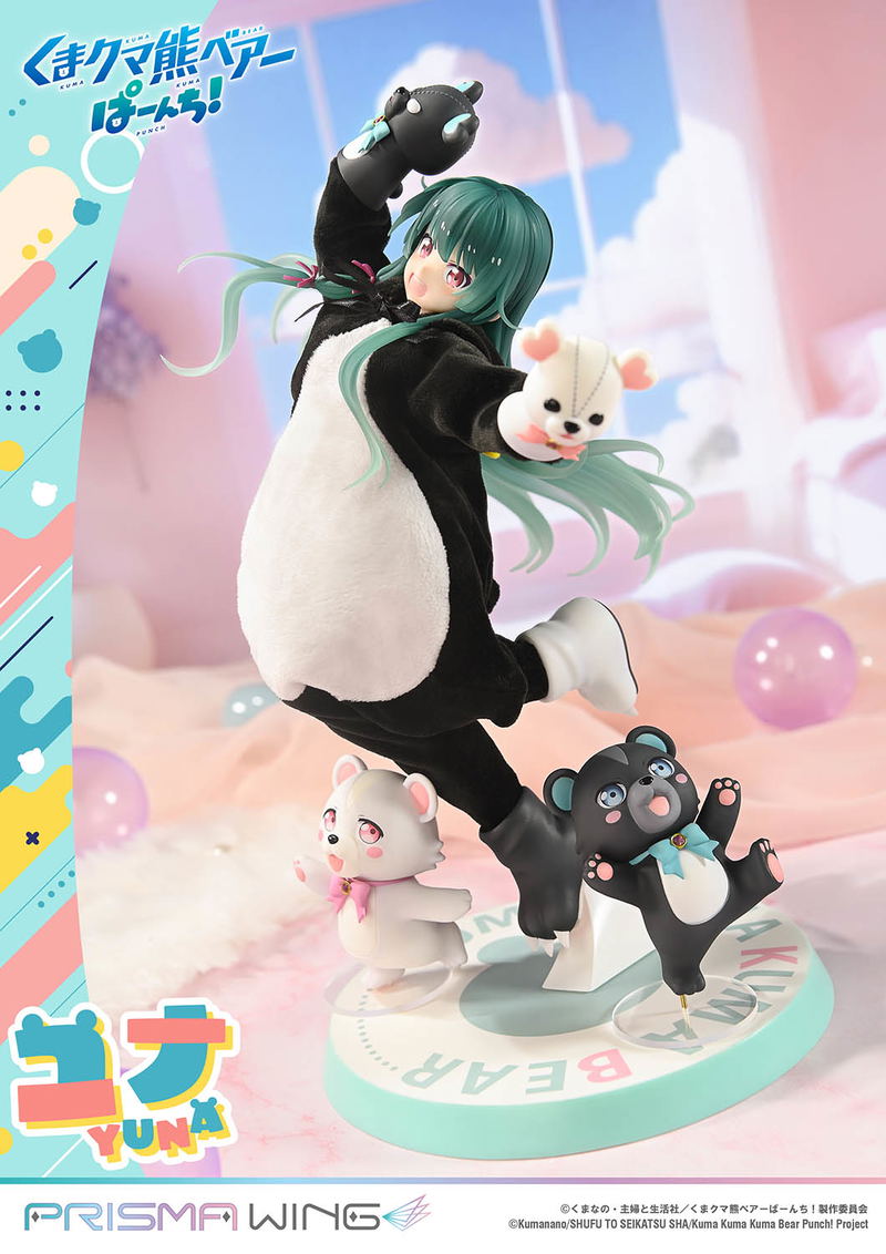 Prisma Wing Kuma Kuma Kuma Bear Punch! 1/7 Scale Pre-Painted Figure: Yuna image 4