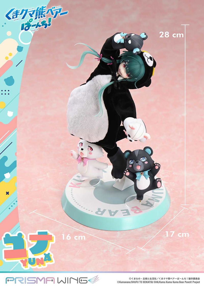 Prisma Wing Kuma Kuma Kuma Bear Punch! 1/7 Scale Pre-Painted Figure: Yuna image 41