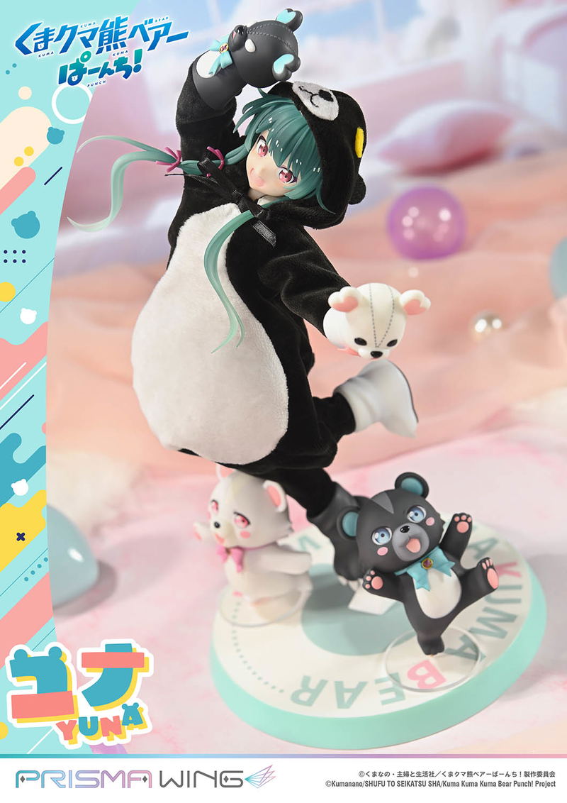 Prisma Wing Kuma Kuma Kuma Bear Punch! 1/7 Scale Pre-Painted Figure: Yuna image 8