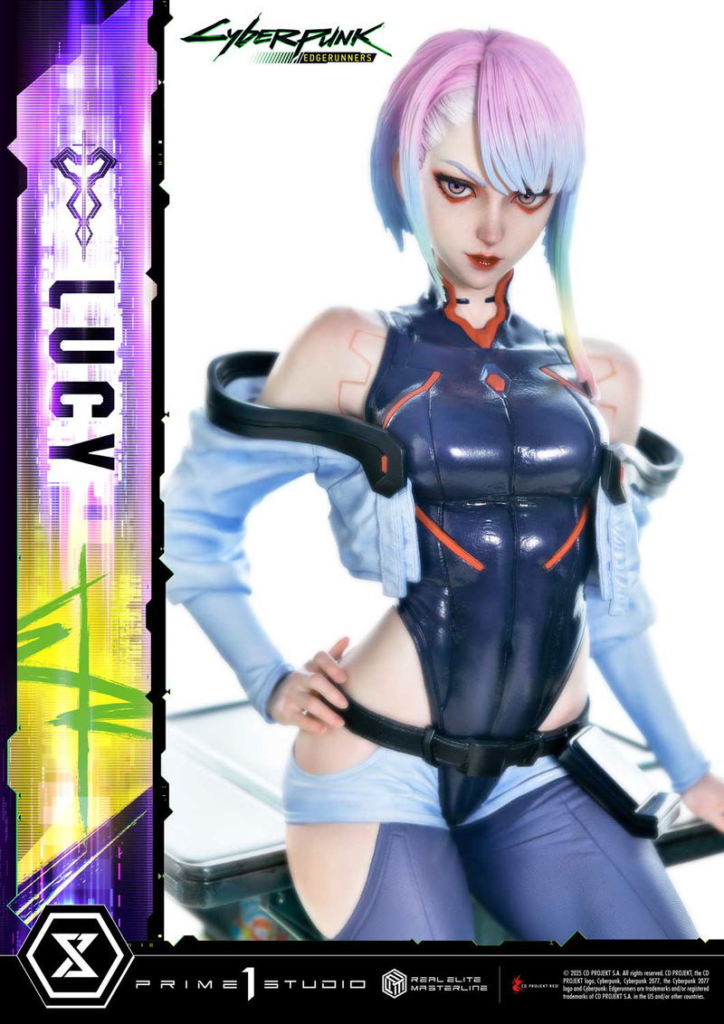 Real Elite Masterline Cyberpunk Edgerunners 1/4 Scale Statue: Lucy image 10