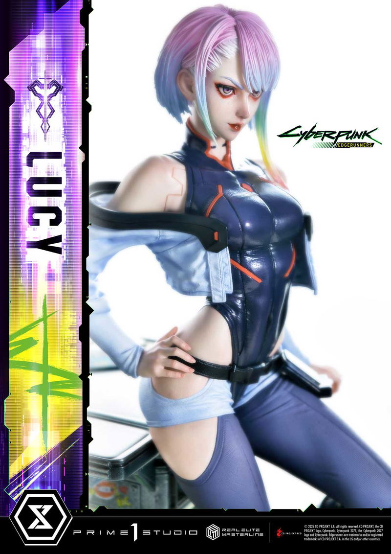Real Elite Masterline Cyberpunk Edgerunners 1/4 Scale Statue: Lucy image 12