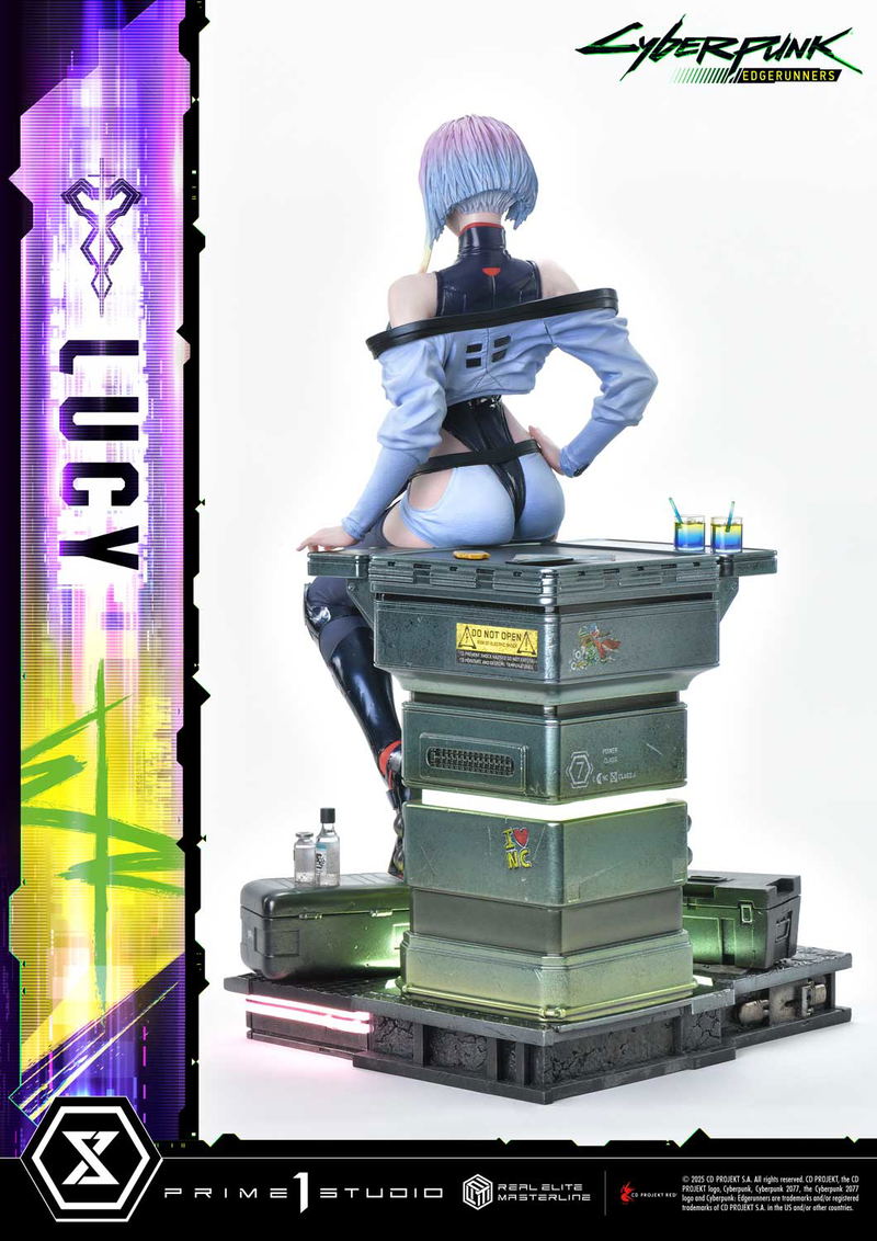 Real Elite Masterline Cyberpunk Edgerunners 1/4 Scale Statue: Lucy image 18