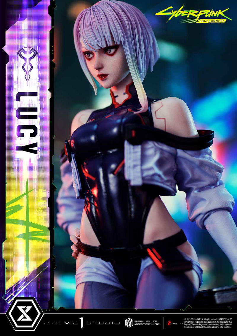 Real Elite Masterline Cyberpunk Edgerunners 1/4 Scale Statue: Lucy image 2