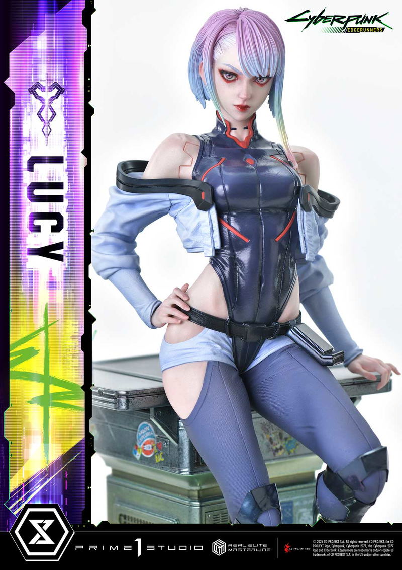 Real Elite Masterline Cyberpunk Edgerunners 1/4 Scale Statue: Lucy image 20
